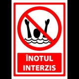 Indicator pentru inotul interzis